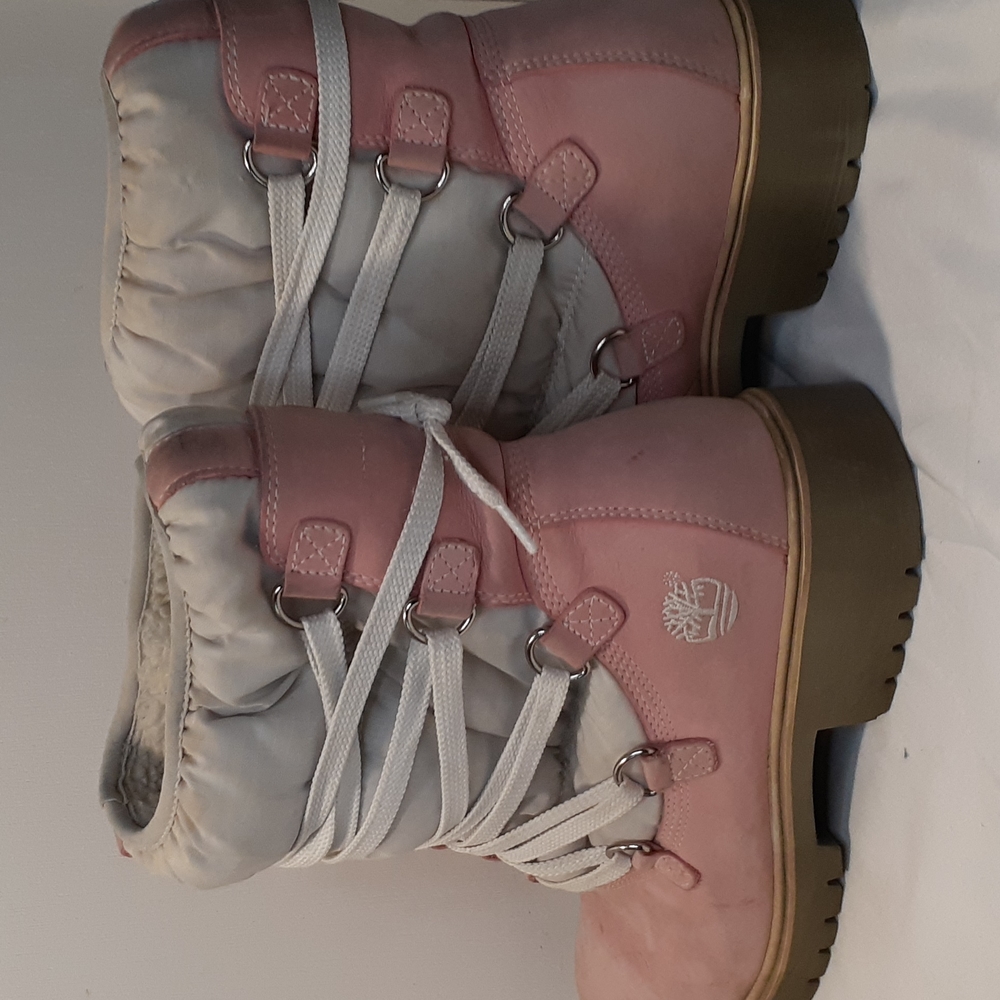 Timberland Women's Sherpa Winter Rain Resistant Boots - Picture 4 of 11